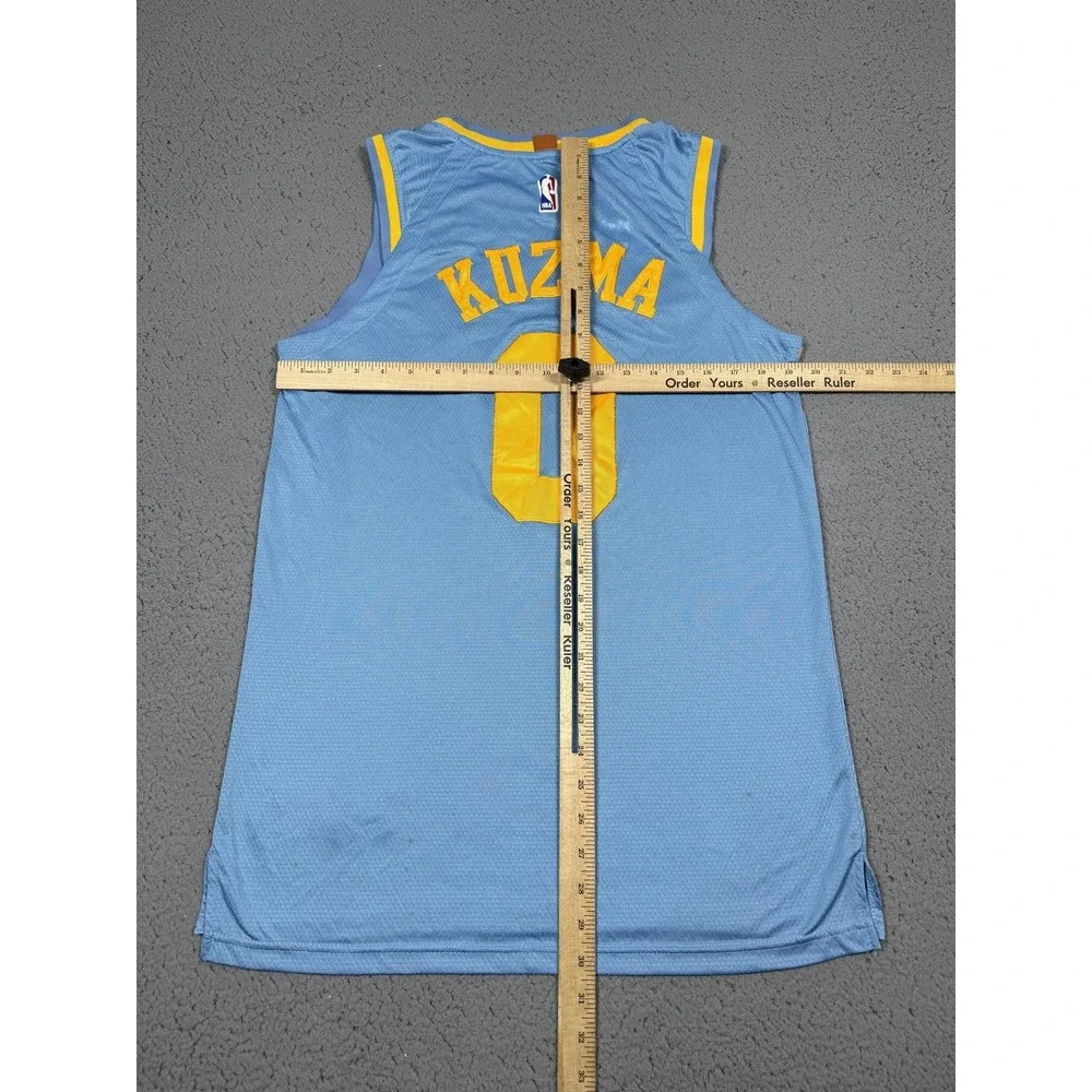 Nike Los Angeles Lakers Kyle Kuzma Jersey Mens Large Blue NBA Basketball 0‎ MPLS